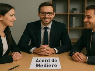 birou de mediator cu acord de mediere incheiat