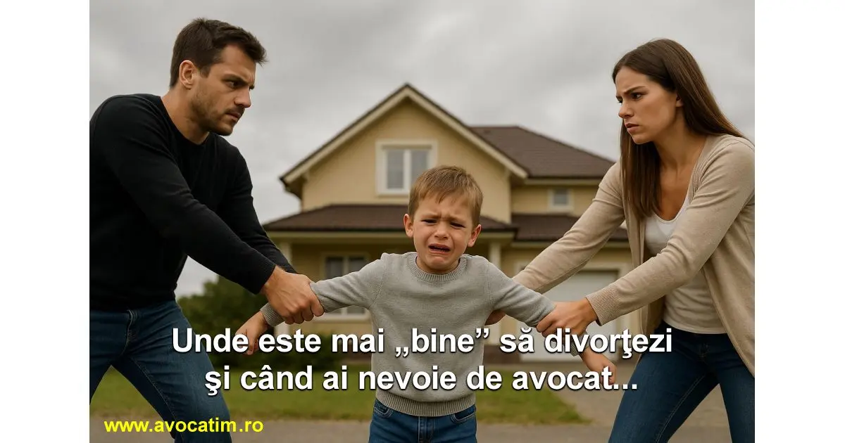 variante de divort cu avocat notar sau mediator