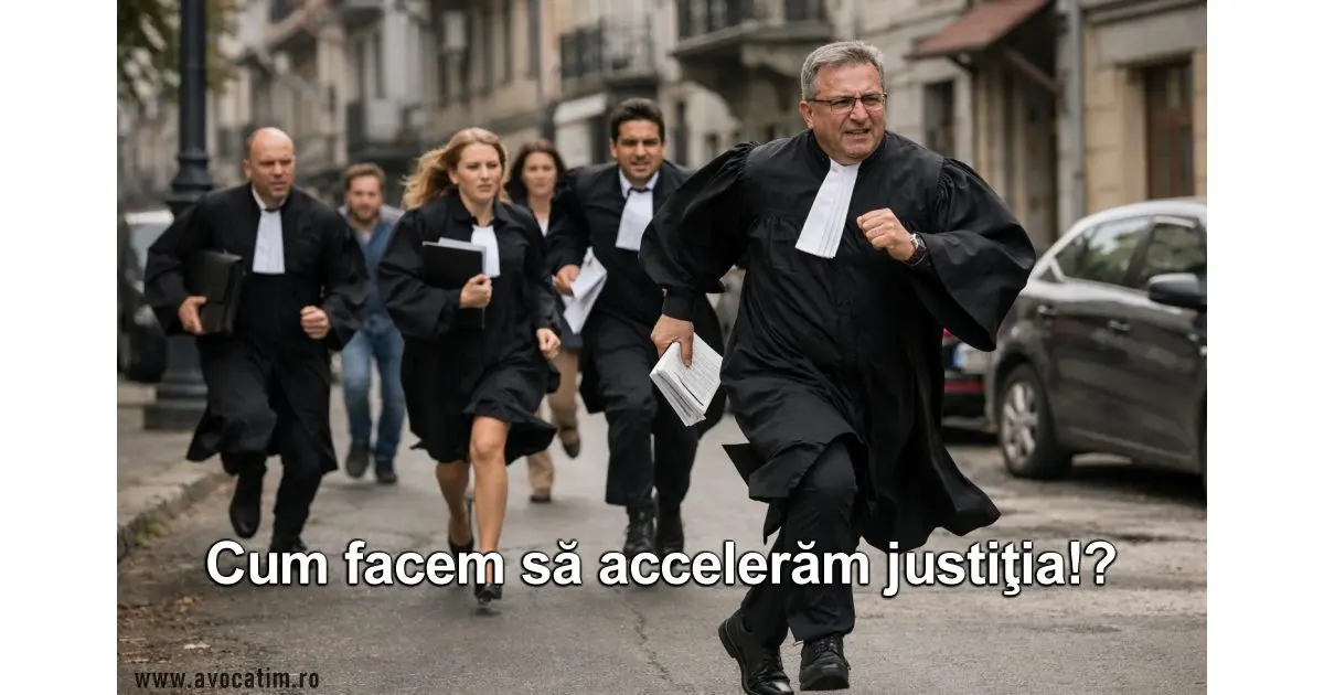 avocati aleargă după judecător